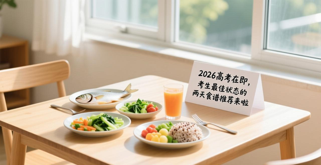 Recipes for two days of college entrance examination_Eating healthily during college entrance examination_Nutritional supplements for candidates in summer