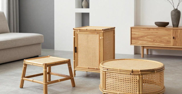 The use of traditional crafts in modern interior design_Traditional crafts are integrated into modern interior design_Modern design and traditional crafts