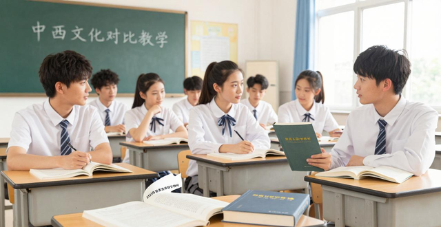 Traditional culture textbooks for high schools_Contrastive teaching of Chinese and Western cultures_Traditional culture and classroom teaching