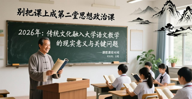 Traditional culture and classroom teaching_Traditional culture is integrated into university Chinese teaching_University Chinese courses inherit China’s excellent traditional culture