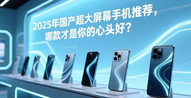 domestic ultra-large screen mobile phones_2025 large-screen smartphones recommend 8 cost-effective options