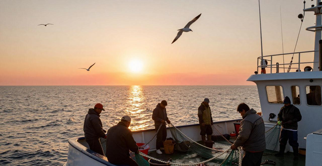 Real life of fishermen at sea_Daily life of fishermen at sea_Record of fishermen’s life at sea