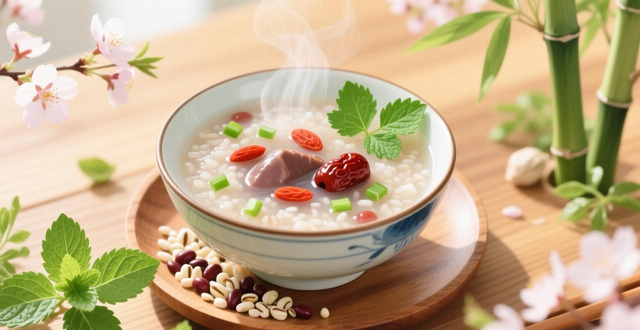 Chongqing's light health-preserving food_spring's health-preserving medicated porridge_spring's liver-nourishing recipes