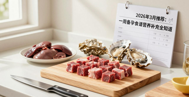 Foods rich in iron and zinc minerals_One week of pregnancy preparation recipes_Nutritional and balanced diet for pregnancy preparation