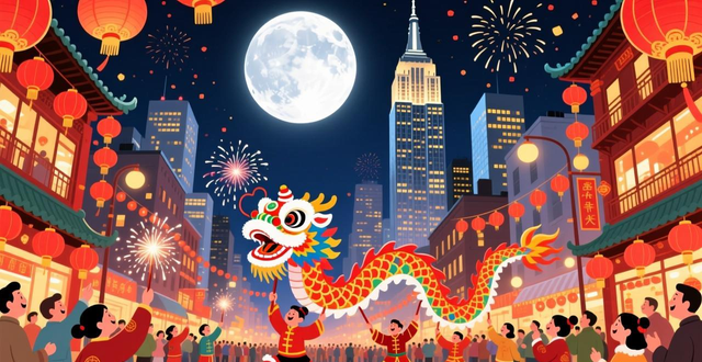 New York Spring Festival statutory holiday_New York Spring Festival celebration_New York Chinatown Spring Festival