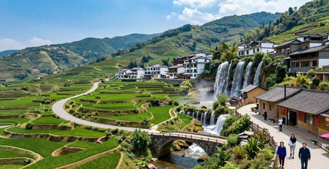 Guanling County all-region tourism development_Guanling County tourism poverty alleviation model_Guanling County human geography