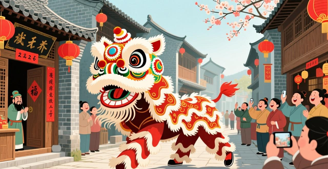 lion dance essay _ essay about lion dance _ folk art essay lion dance narrative