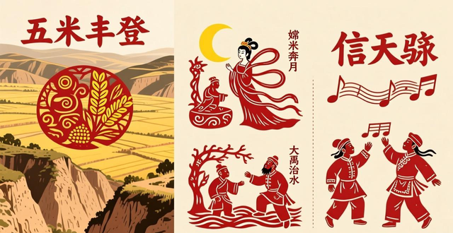 Chinese paper-cutting history_Northern Shaanxi paper-cutting folk culture_Folk art paper-cutting