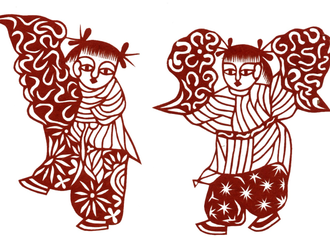 Chinese paper-cutting art_folk art paper-cutting_paper-cutting pattern collection