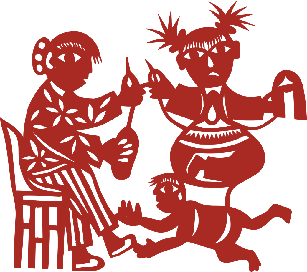 Folk art paper-cutting_Chinese paper-cutting art_Paper-cutting pattern collection