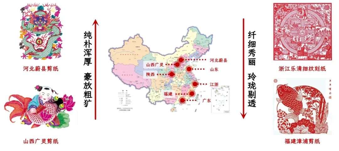 Chinese paper-cutting art_Folk art paper-cutting_A complete collection of paper-cutting patterns