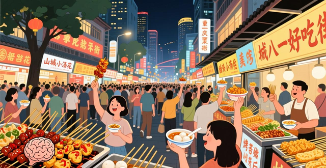 Chongqing travel guide_Chongqing attraction ticket reservation_Where has the most snacks in Chongqing