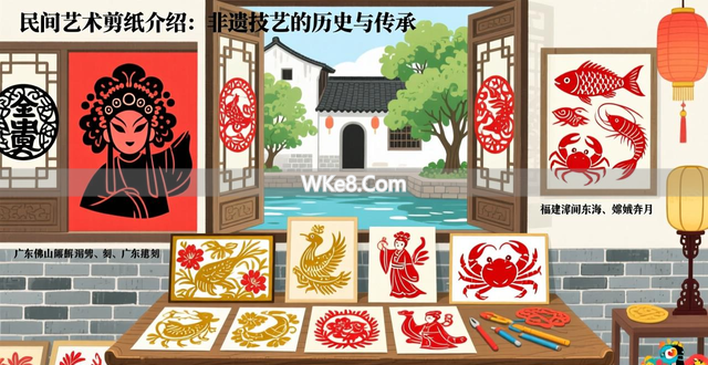 The development process of paper-cutting intangible cultural heritage skills_Historical inheritance of paper-cutting art_Folk art paper-cutting